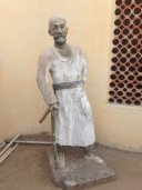 Statue du Sultan Rabah au Musée National de Maiduguri (Nigeria).